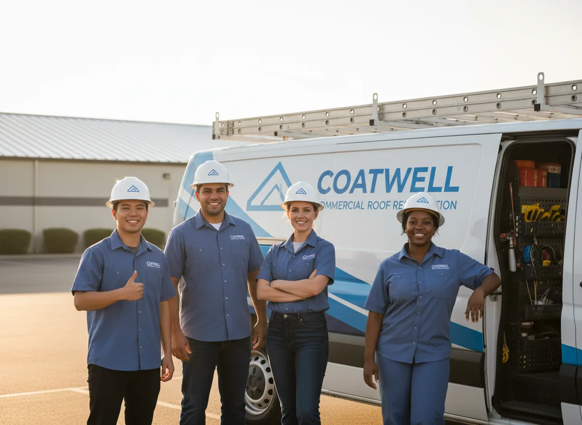 Commercial roof coating company in Hyde Park, UT